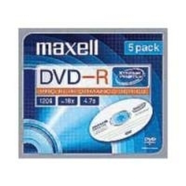 Maxell DVD-R 4.7GB 16X 5PK X-Treme Pro Jewelcase 4.7GB DVD-R 5Stück(e)