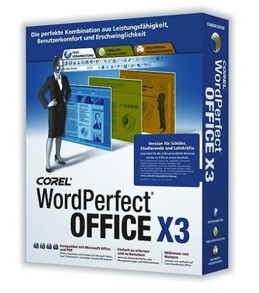 Corel WordPerfect Office X3 Standard Upgrade
