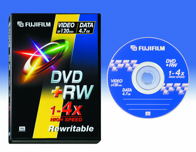 Fujifilm DVD+RW 4,7Gb videobox 4x