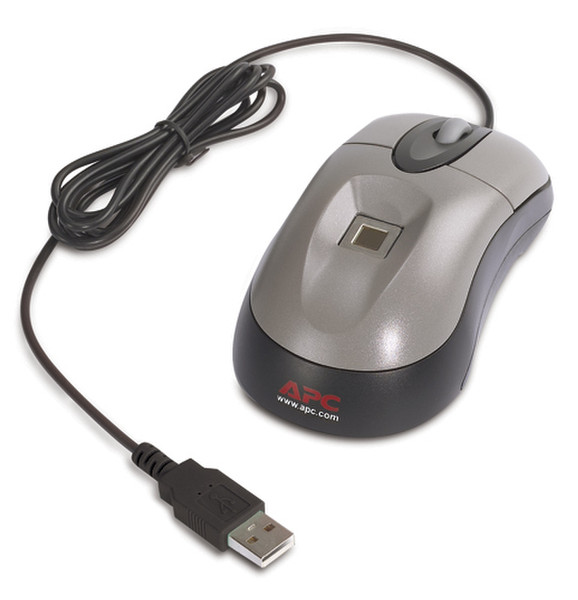 APC BIOM34 Touch Biometric Mouse USB Optisch Maus