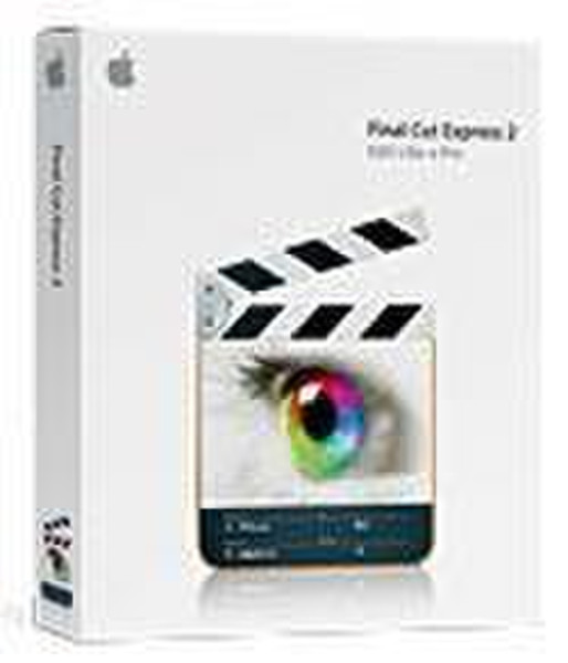 Apple Up Final Cut Express v1>2 EN CD Mac