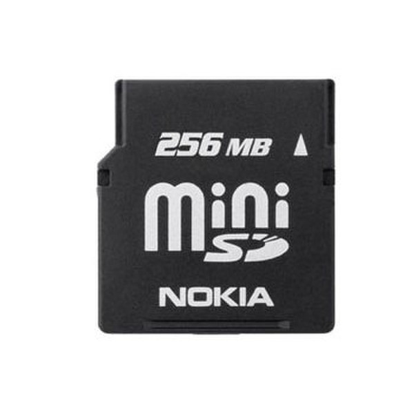 Nokia 256 MB miniSD Card MU-18 0.25ГБ MiniSD карта памяти