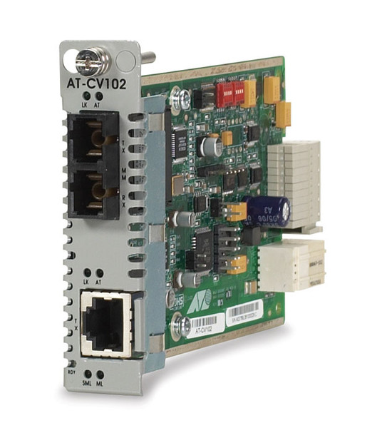 Allied Telesis 100TX, 100FX (SC) Media Converter Line Card Netzwerk Medienkonverter