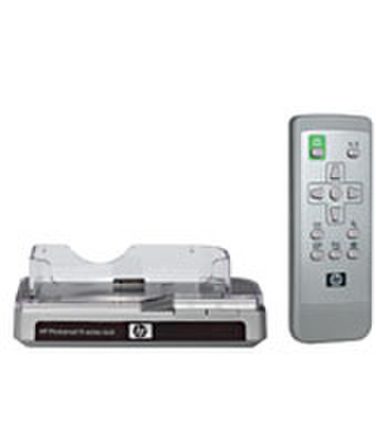 HP Photosmart R-series dock with remote control plus additional rechargeable lithium-ion battery Kameradock