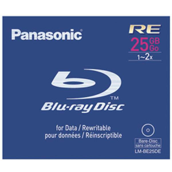 Panasonic LM-BE25DE 25GB high density removable media blank disk