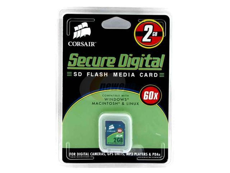 Corsair Secure Digital Card 2048MB 60x 2GB SD memory card
