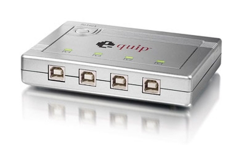 Equip USB 2.0 Sharing Switch Unmanaged Silver