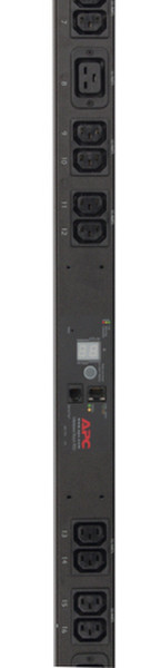 APC Metered Rack PDU 0U Черный распределительный щит питания