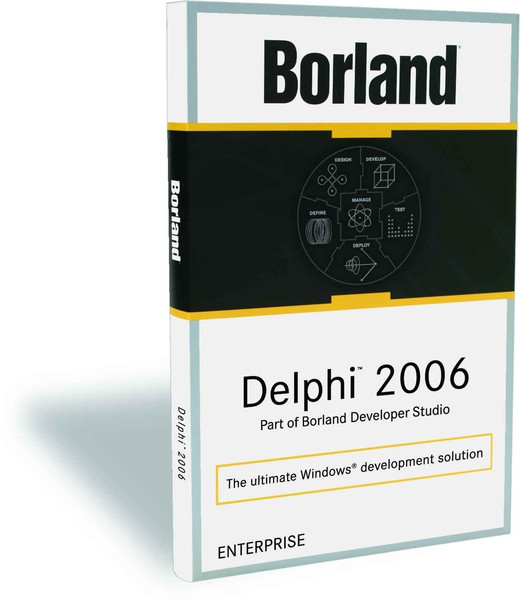 Borland Delphi 2006 DE German software manual