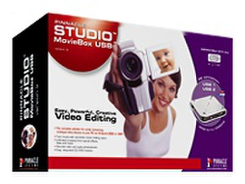 Pinnacle Studio MovieBox USB v9 NL ext USB card