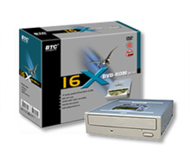 BTC DVDROM 16X48X IDE Internal optical disc drive