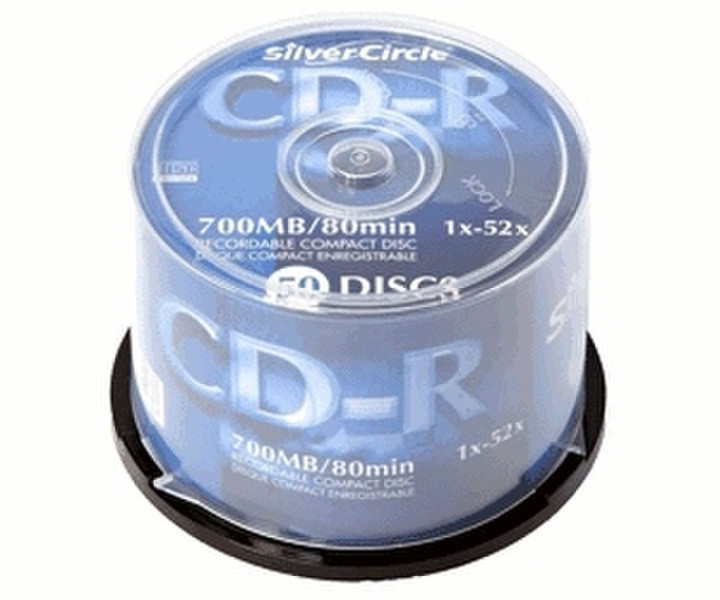 Intenso Silver Circle 700 MB,80 Min 50er Spindel CD-R 700МБ 50шт