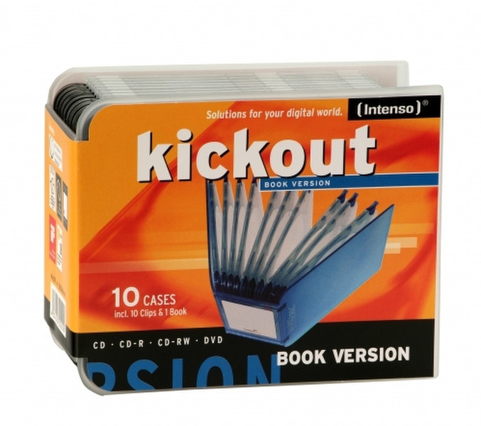 Intenso Kickout Book Version 20Disks Transparent