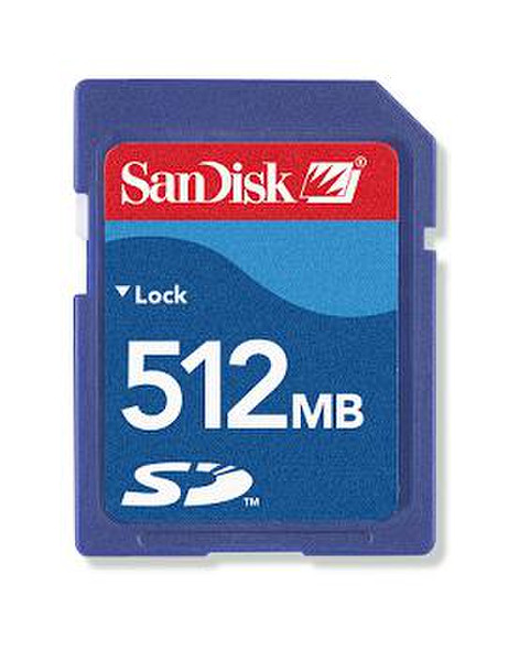 Sandisk Secure Digital 512Mb 0.5GB memory card