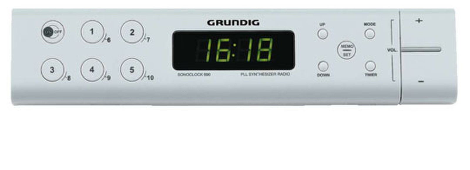 ᐈ Grundig Sonoclock 690 • Compare prices • Technical specifications.