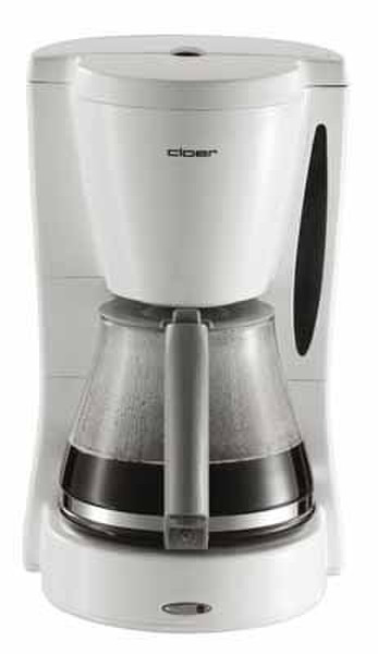 Cloer 5021 Drip coffee maker 12cups White coffee maker