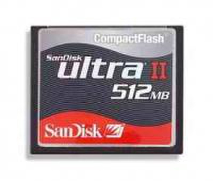 Sandisk Compact Flash Card 512Mb Ultra II 0.5GB memory card