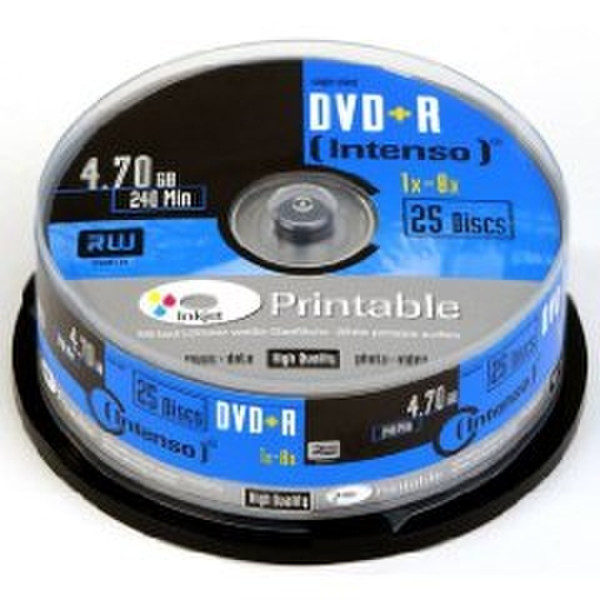 Intenso DVD+R 4.7GB 25er Spindel 4.7GB DVD+R 25Stück(e)