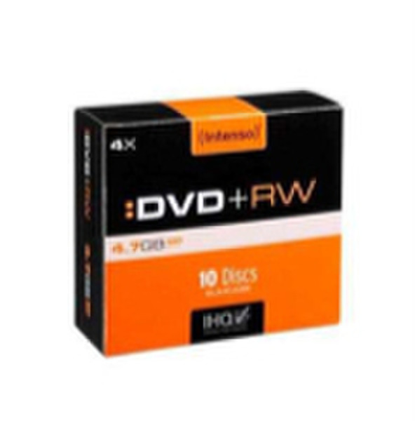 Intenso DVD+RW 4.7GB, 4x 4.7ГБ DVD+RW 10шт