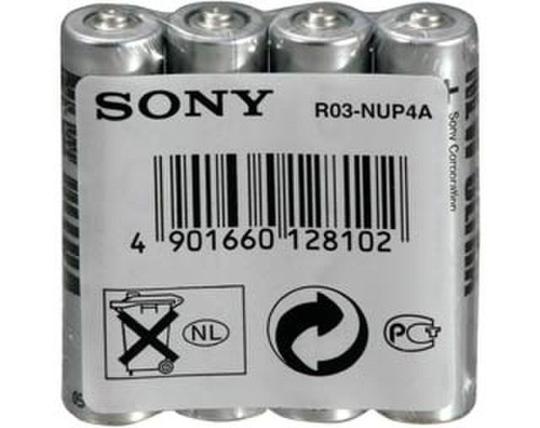 Sony R03NUP4A Battery 1.5В батарейки
