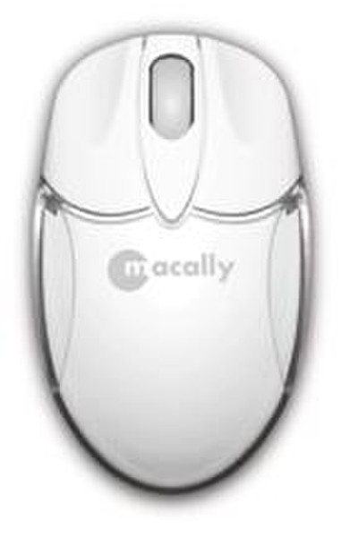 Macally Optical Internet Mini Mouse USB white USB Optisch Weiß Maus