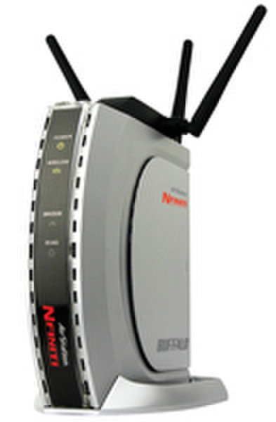 Buffalo Wireless-N Nfiniti™ Broadband Router & Access Point Silber WLAN-Router