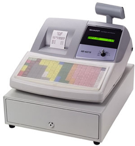 Sharp XEA-213 Electronic Cash Register cash/ticket box