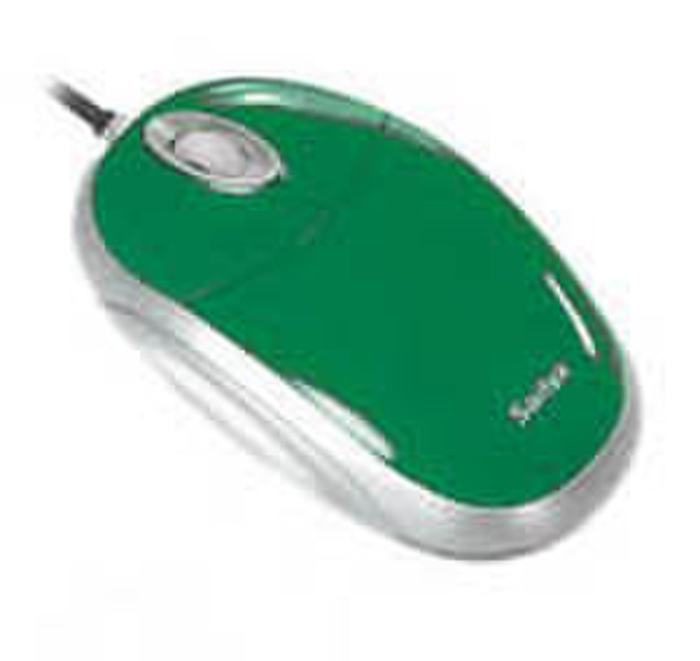 Actebis SAITEK Desktop Optical Mouse Green USB Optisch 800DPI Grün Maus