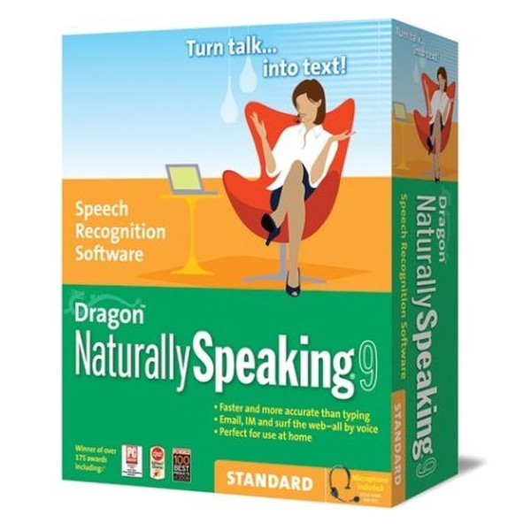 Nuance Dragon NaturallySpeaking 9 Standard