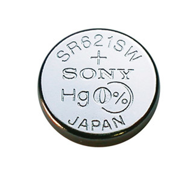 Sony SR621SWN-PB Watch Button Cell Silver-Oxide (S) 1.55V non-rechargeable battery