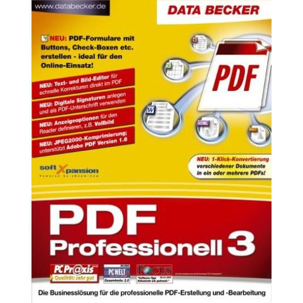Data Becker PDF Professionell 3