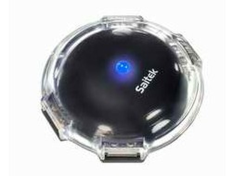 Saitek Mini UFO Hub Black 480Mbit/s Black interface hub
