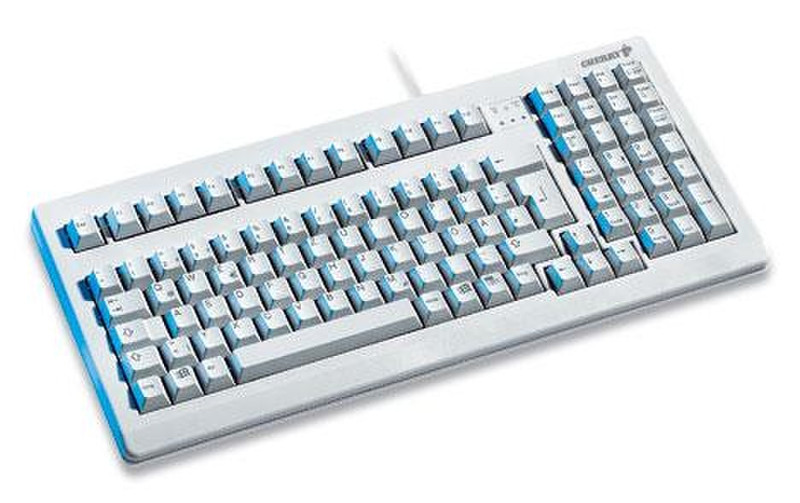 Cherry G81-1800 PS/2 Grau Tastatur