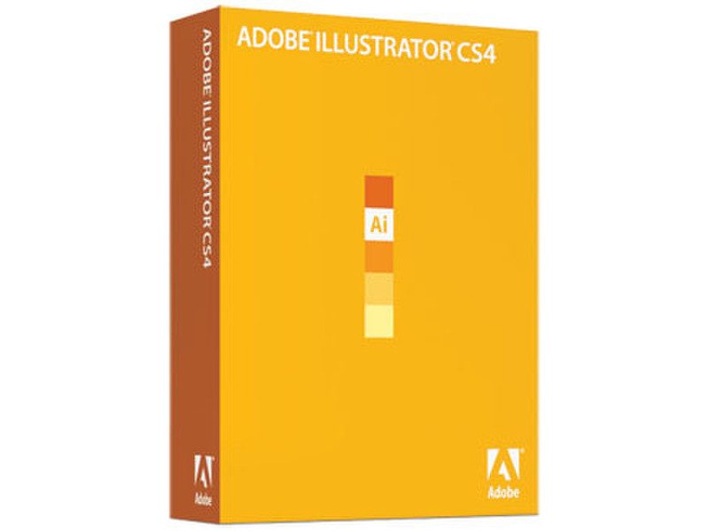 Adobe Illustrator CS4, Mac, Box, ITA