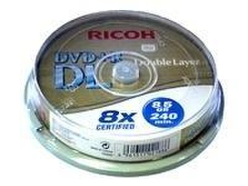 Ricoh DVD+R DVD+R DL 8.5 GB 8x 8.5GB DVD+R DL 10pc(s)