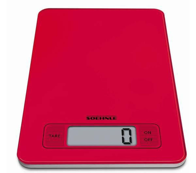Soehnle Page Electronic kitchen scale Rot