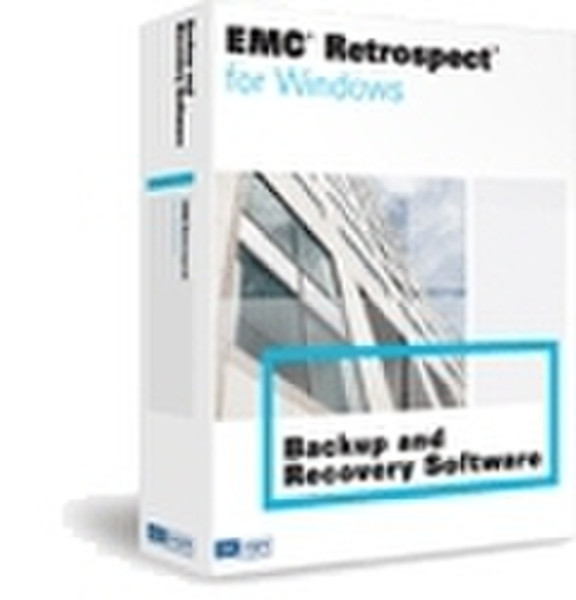 EMC Retrospect 7.5 Disk-to-Disk Edition (DE)
