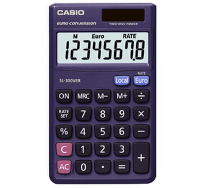 Casio SL-300VER Tasche Einfacher Taschenrechner