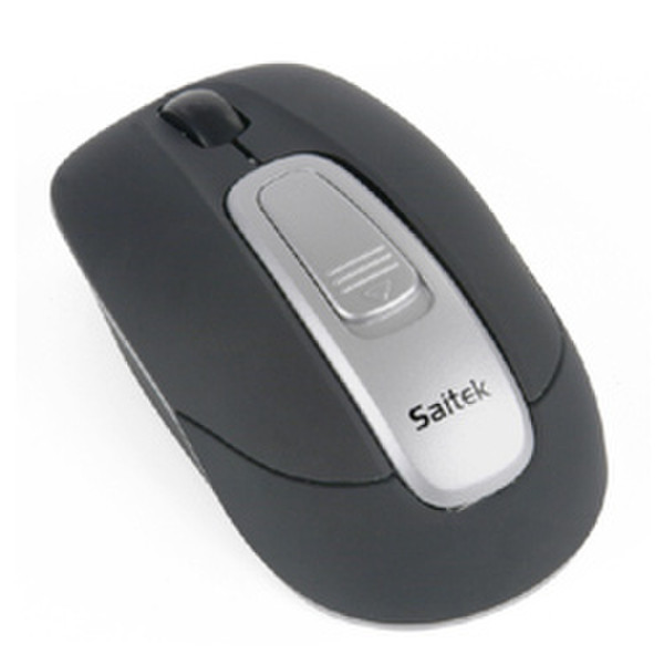 Saitek Rechargeable Wireless Mouse Silver Беспроводной RF Оптический 800dpi Cеребряный компьютерная мышь