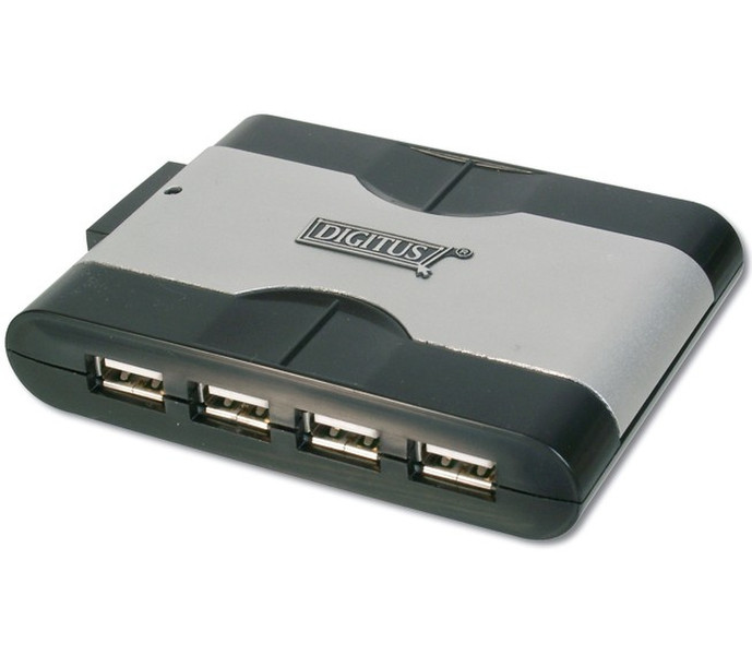 Digitus 7-port USB 2.0 Hub 480Мбит/с хаб-разветвитель
