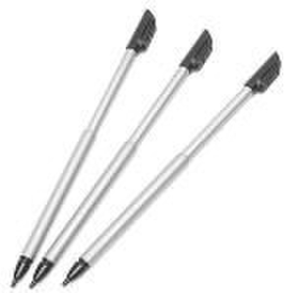 Navigon Stylus Pen Set (3 Pack) Silver stylus pen
