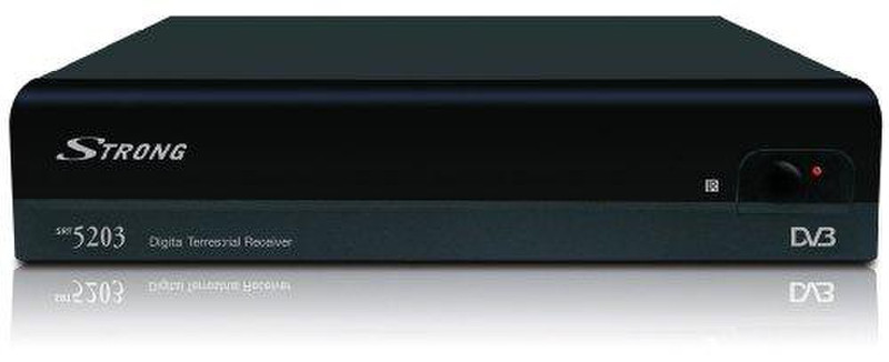 Strong SRT 5203 Black TV set-top box