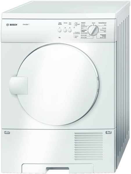 Bosch WTC84101IT Freistehend Frontlader 7kg Weiß Wäschetrockner