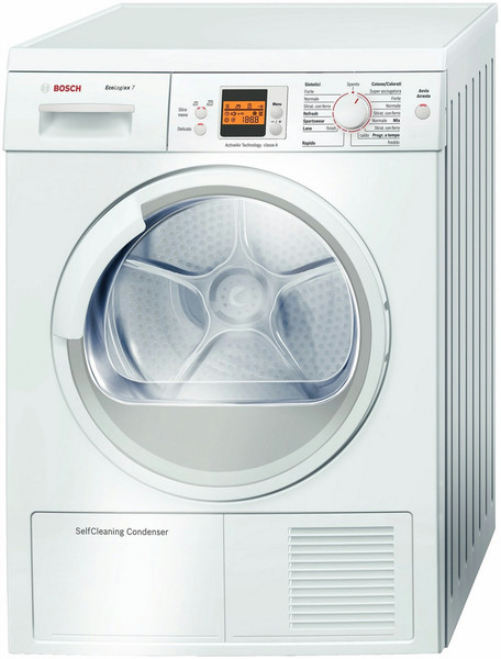 Bosch WTW86560IT Freistehend Frontlader 7kg A Weiß Wäschetrockner