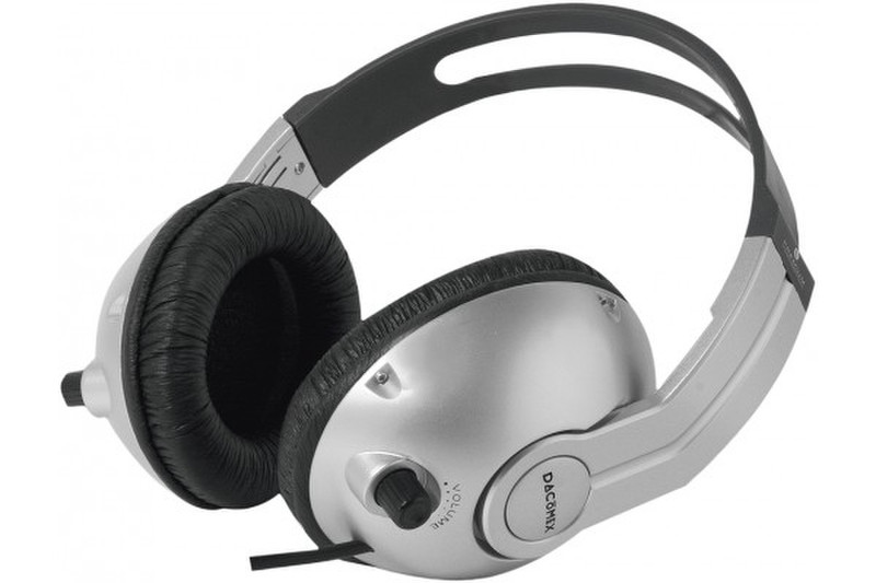 Dacomex Stereo Headphones Ohraufliegend Silber