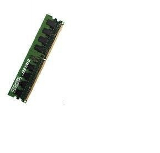 Buffalo 667MHz, PC2-5300 Unbuffered x64 Non-ECC, 240 Pin 0.5GB DDR2 667MHz Speichermodul