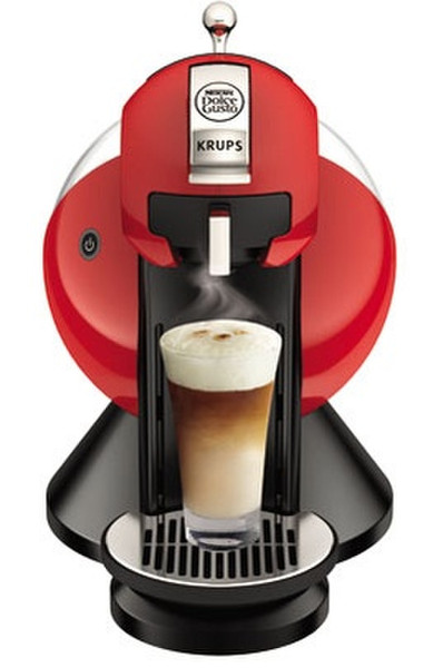 Krups Dolce Gusto Melody Pod coffee machine 1.3L Black,Red