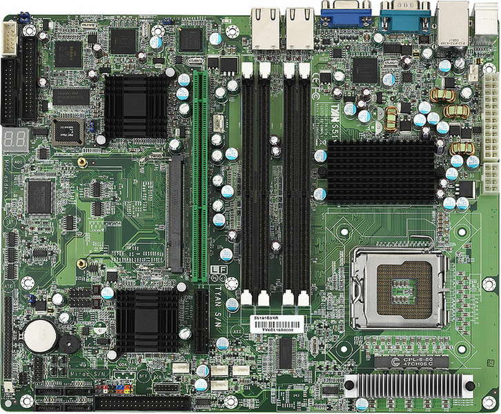 Tyan Toledo i3000R (S5191) Intel 3000 Socket T (LGA 775) ATX Server-/Workstation-Motherboard