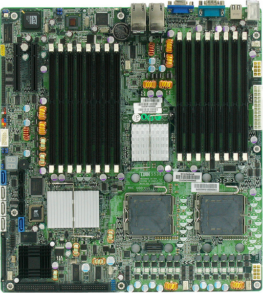 Tyan Tempest i5000PT (S5383) Intel 5000P Socket J (LGA 771) Erweitertes ATX Server-/Workstation-Motherboard