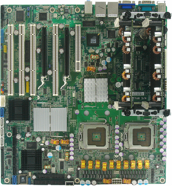 Tyan Tempest i5000PW (S5382) Intel 5000P Socket J (LGA 771) Extended ATX server/workstation motherboard